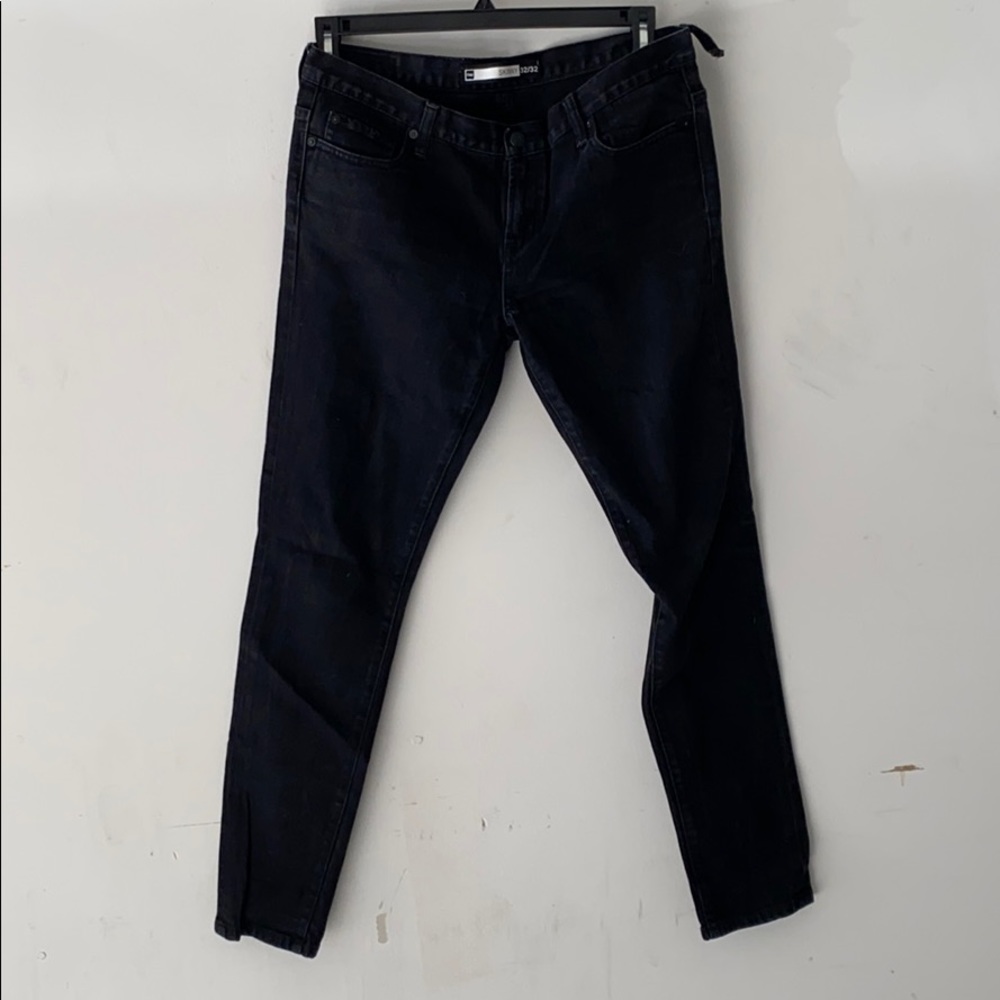 Gap skinny 32/32 black jeans